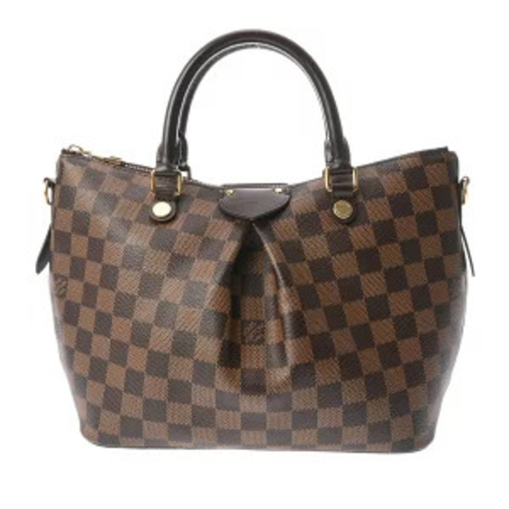 Louis Vuitton Damier Siena Ebene Brown Canvas Handbag